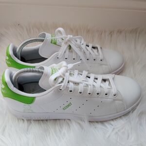 Adidas Primegreen White and Neon Green Shoes